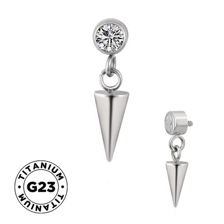 Titanium Ring Spike Bezel - BVShop