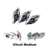 Titanium Ring Tips 3 Prong Curved Fan - BVShop