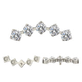 Titanium Ring Tips 5 Prong Zirconia Bezel - BVShop