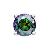 Titanium Ring Tips With Zirconia Bezel - BVShop