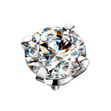 Titanium Ring Tips With Zirconia Bezel - BVShop