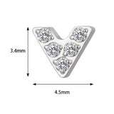 Titanium Ring V Shape - BVShop