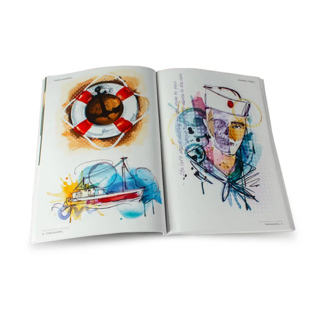 Trash Aquarell Volume 1 Book - BVShop