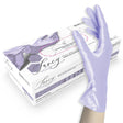 UNIGLOVES Fancy Nitrile Gloves Violet 100pcs XS/S/M - BVShop