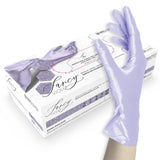 UNIGLOVES Fancy Nitrile Gloves Violet 100pcs XS/S/M - BVShop
