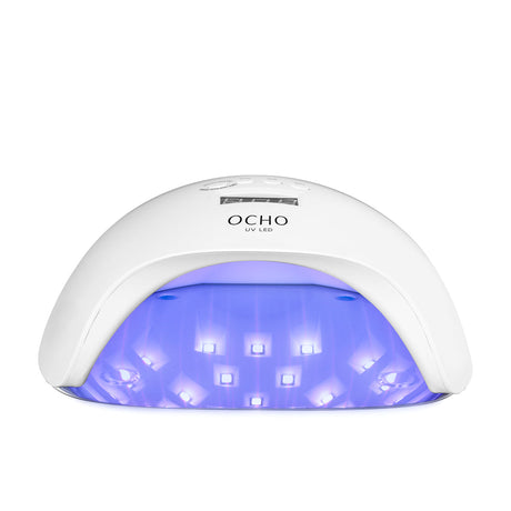 UV LED Lamp OCHO NAILS X13 65W white with mirrored bottom - BVShop