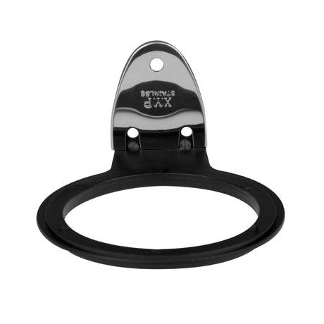 Wall-mounted hair dryer holder q97 black - BVShop