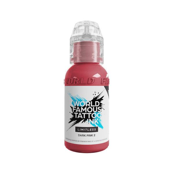 World Famous Limitless Tattoo Ink - Dark Pink 2 30ml - BVShop