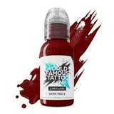 World Famous Limitless Tattoo Ink Dark Red 2 30ml - BVShop
