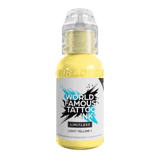 World Famous Limitless Tattoo Ink Light Yellow 1 30ml - BVShop