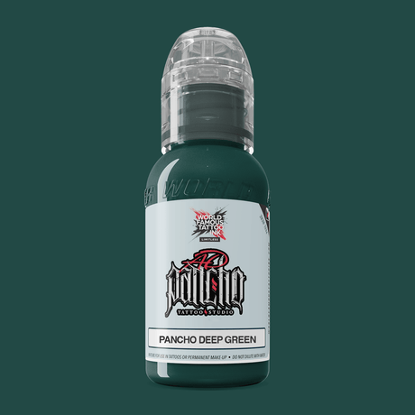 World Famous Tattoo Ink AD Pancho Deep Green 30ml - BVShop