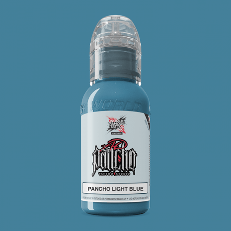 World Famous Tattoo Ink AD Pancho Light Blue 30ml - BVShop
