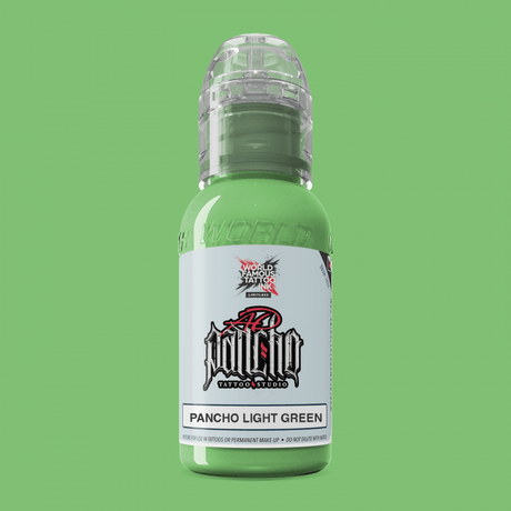 World Famous Tattoo Ink AD Pancho Light Green 30ml - BVShop
