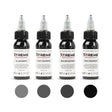 XTreme Ink Graywash color set 4x30ml - BVShop